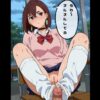ダンダダンの綾瀬桃のルーズソックス足コキ